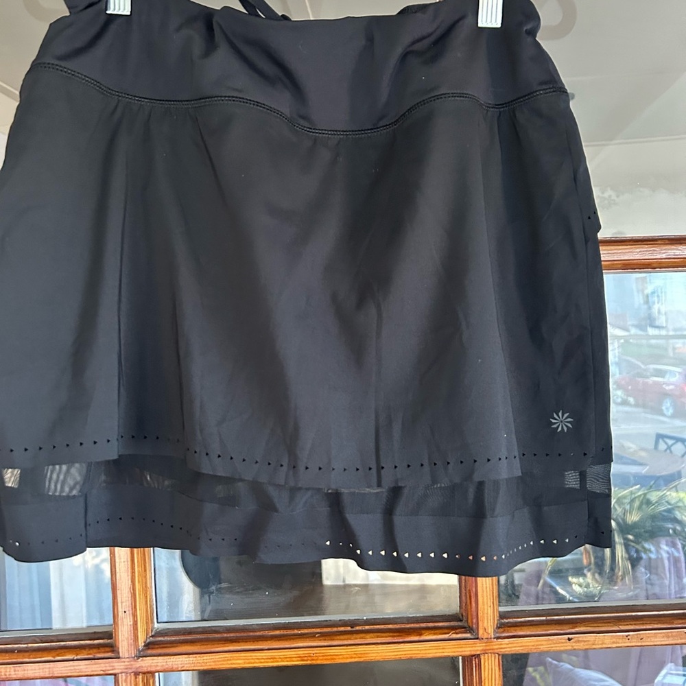 Athleta Black Skort